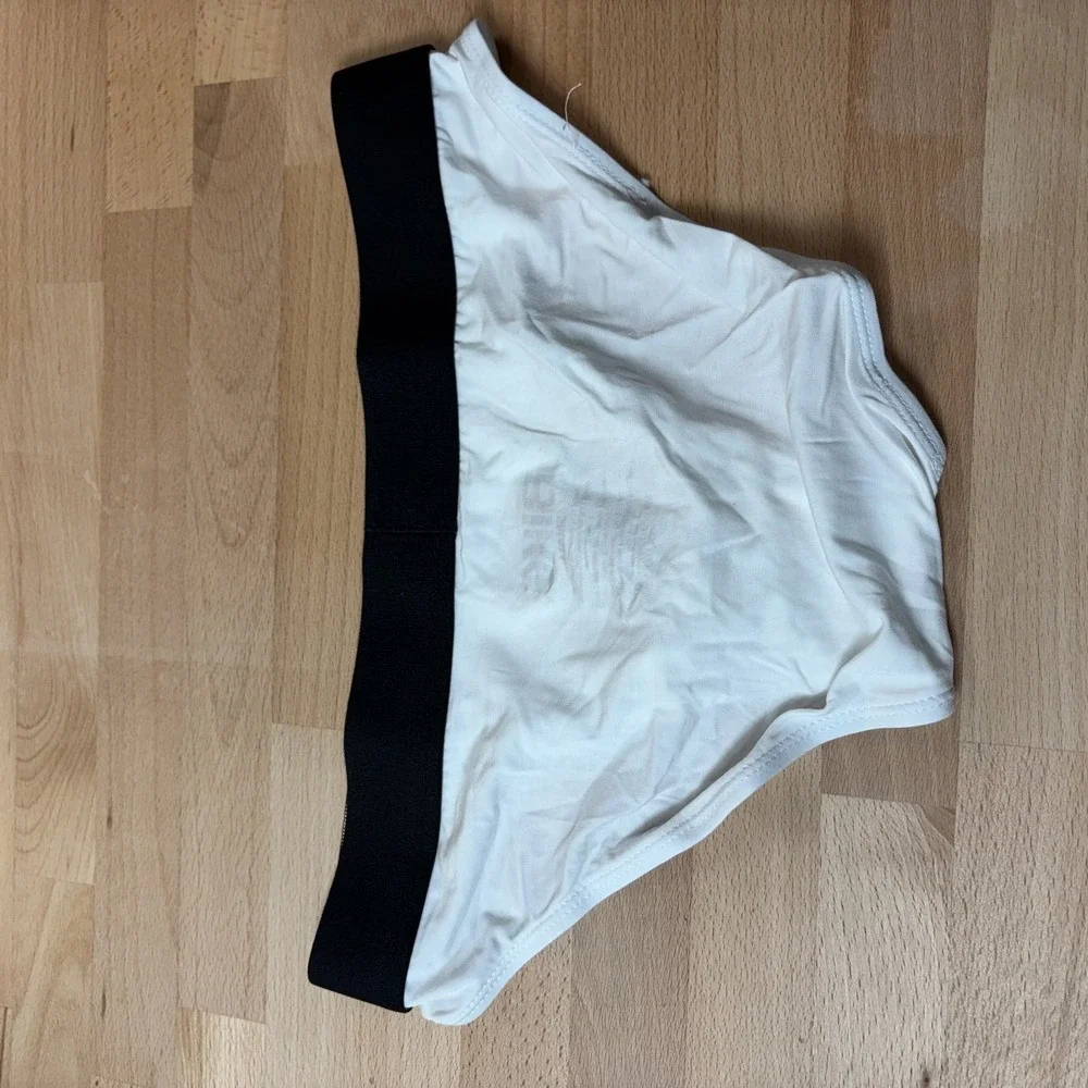 Bike Active Brief Men's Small White Underwear Jock New